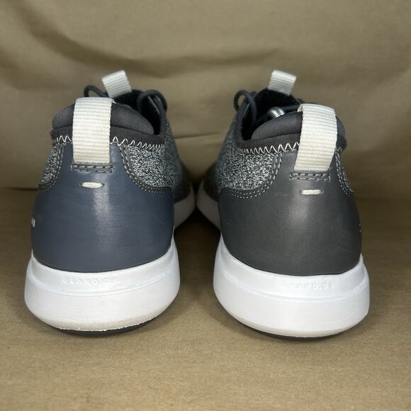 Cole Haan Men 11 GrandPlus Essex Distance Knit Oxford Nimbus Cloud Gray C30821 - Picture 5 of 11